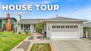 House Tour of 640 Serra Drive in South San Francisco #realestate #zencoasthomes