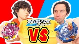 BEYBLADE BURST HASBRO - COMBAT VALTRYEK V2 vs SPRYZEN S2 : Quel sera le gagnant ? - Démo Jouets