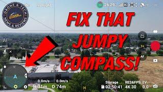 DJI Fly App Jumpy Attitude Indicator Compass Fix - It's so easy!