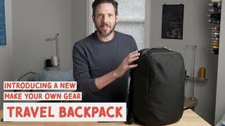 Sew Your Own 20L Travel Backpack Pattern Overview