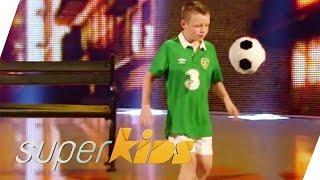 Ball magic by 12 yrs old Ciaran Duffy from Ireland | Superkids