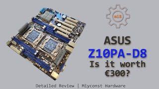  Detailed review of ASUS Z10PA-D8 Dual LGA 2011-3 motherboard | E5-2650 V3 | Turbo Boost Unlock