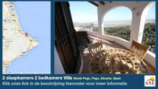 2 slaapkamers 2 badkamers Villa te Koop in Monte Pego, Pego, Alicante, Spain