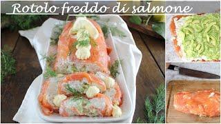 SALMON ROLL, cold appetizer for Christmas Eve - Rita's kitchen