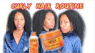 Curly Hair Routine II LOC METHOD FT CANTU  HAIR PRODUCTS II SUREFITJOHNSON