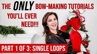 The ULTIMATE Bow-Making Tutorial | Part 1: Single Loops | Learn the BEST Technique for Stunning Bows