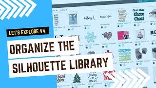 Let's Explore v4 - Organization Series - Silhouette Library