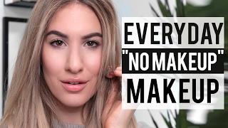 DRUGSTORE EVERYDAY "NO MAKEUP" MAKEUP & Sleek Hair Tutorial | Jamie Paige