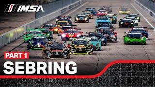 2024 Mobil 1 Twelve Hours of Sebring | Part 1 | WeatherTech SportsCar Championship | Sebring, FL