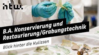 Studiengang Konservierung und Restaurierung/ Grabungstechnik - ein Blick hinter die Kulissen