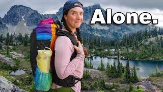 A Day in My Life Solo Backpacking to a Remote Alpine Lake!