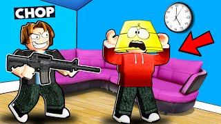 ROBLOX CHOP AND FROSTY PLAY HIDE AND SEEK DIE OR LIVE