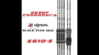 Обзор спиннинга XESTA BLACK STAR 2-nd GENERATION S610-S. Буря эмоций и крупные рыбы!