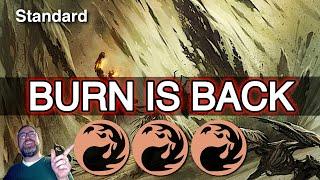 Did Foundations put MONO RED BURN back on the menu?  (MTG Arena Standard Deck 2024-2025)