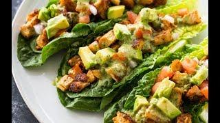 Chicken Taco Lettuce Wraps (Low-Carb , Paleo, Keto)