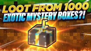 LOOT FROM 1000 EXOTIC MYSTERY BOXES?! - SpawnPk RSPS + $150 Giveaway