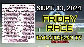 MMTCI LIVE RACING TIPS SEPT. 13, 2024 DEHADISTA