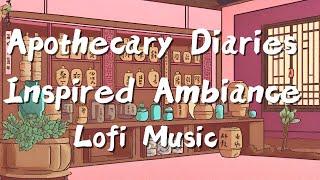 Ancient Apothecary: Sakura Lofi Ambiance | Inspired by The Apothecary Diaries  | Manga Reading