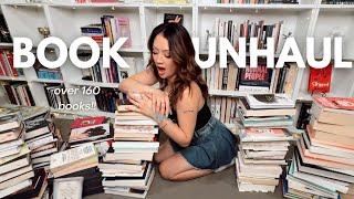 HUGE BOOK UNHAUL... saying goodbye to 160+ books