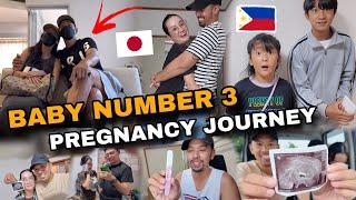 BABY NUMBER 3 Pregnancy Journey  | Filipino Japanese Family