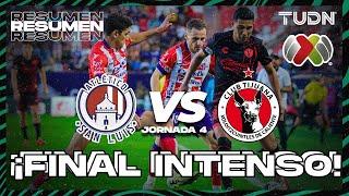 HIGHLIGHTS | Atl San Luis vs Tijuana | Liga Mx -AP2024 - J4 | TUDN