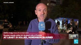 'A very tragic day for Ukraine': Russia strikes military academy, killing more than 50 • FRANCE 24