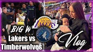 LAKERS WIN AND EASTER WITH THE FAMILY! - Lakers VS Timberwolves