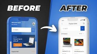 Mastering Mobile UI Design: Before and After 2