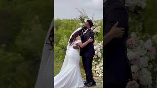 WE WORSHIPPED GOD AT OUR WEDDING ️‍ Marriage works when God is at the center! #christianwedding
