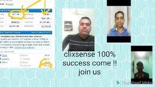 CLIXSENSE  SUCCESS STORY AND WORK PLAN