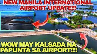 NEW MANILA INTERNATIONAL AIRPORT UPDATE  WOW GINAGAWA NA DAANAN!!!