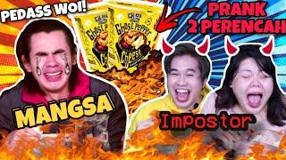 KONONNYA NAK REVIEW GHOSTPEPPER CHEESE, RUPANYA AMRI KENA PRANK MAKAN DOUBLE PERENCAH! LAWAK GILA!