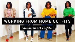 WORK FROM HOME OUTFITS| OUTFITS TO WORK FROM HOME |HOME OUTFITS |SIMBBYFABGIRL|SMART/CASUAL OUTFITS