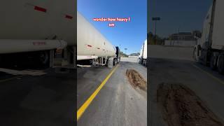 This Is How Heavy A Propane Tanker Combination Is #trucking