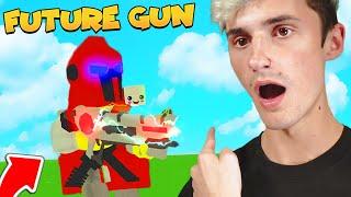 I got the RAREST FUTURE GUN  TO SAVE THE WORLD (Roblox)