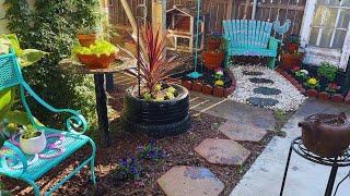 January Garden Tour - Small Garden Ideas & Inspiration!