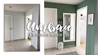 WIR STREICHEN UNSEREN FLUR - krasse Veränderung #vlog Nr. 437 | MANDA