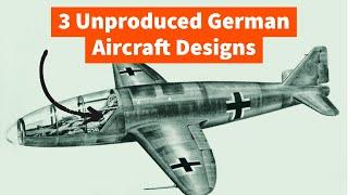 Messerschmitt Bf 109Z Zwilling / Messerschmitt Bf 109TL / Heinkel He 176 - Unproduced German Designs