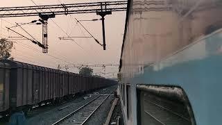 Indian Railways :- Tirupati - Amravati Exp arriving Akola