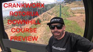 CRANKWORX ROTORUA DOWNHILL COURSE WALK