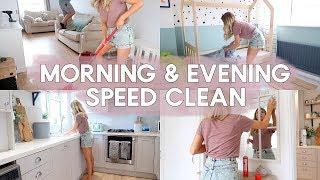 SPEED CLEAN WITH ME MORNING & EVENING | KATE MURNANE AD