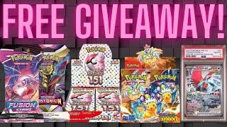 Free Pokemon Card Giveaway! Pokemon Investing Behind The Scenes