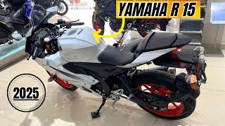 2025 Yamaha R15 V4 Intensity White Color Detailed Review