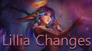 Lillia pbe changes