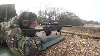 Suppressed Remington 700 Accuracy International at Bisley UK