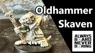 Collecting Oldhammer Skaven for Advanced Heroquest | Classic Citadel Miniatures Ratmen Showcase