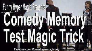 Hilarious Comedy Mind Reading Magic Trick