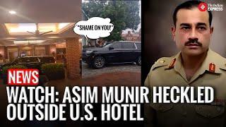 Protesters Heckle Pakistan Army Chief Asim Munir in Washington