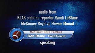 Sports Talk - Post Game - McKinney Boyd vs Flower Mound