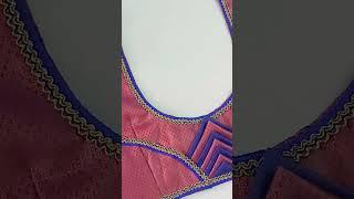 blouse designs blouse design #shorts #blousedesign #modelblouse| blouse cutting | back neck cutting